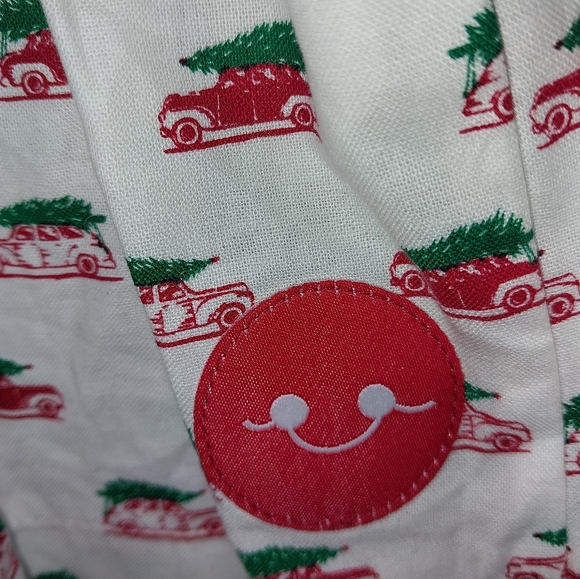 Smiling Button Christmas Dress - Picture 3 of 4
